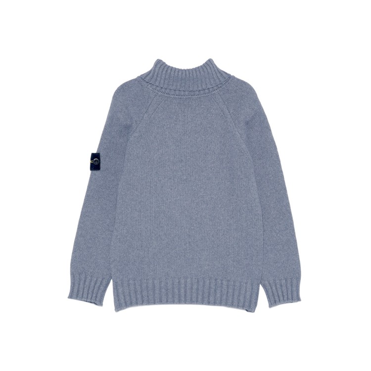 STONE ISLAND Maglione dolcevita polvere bambini