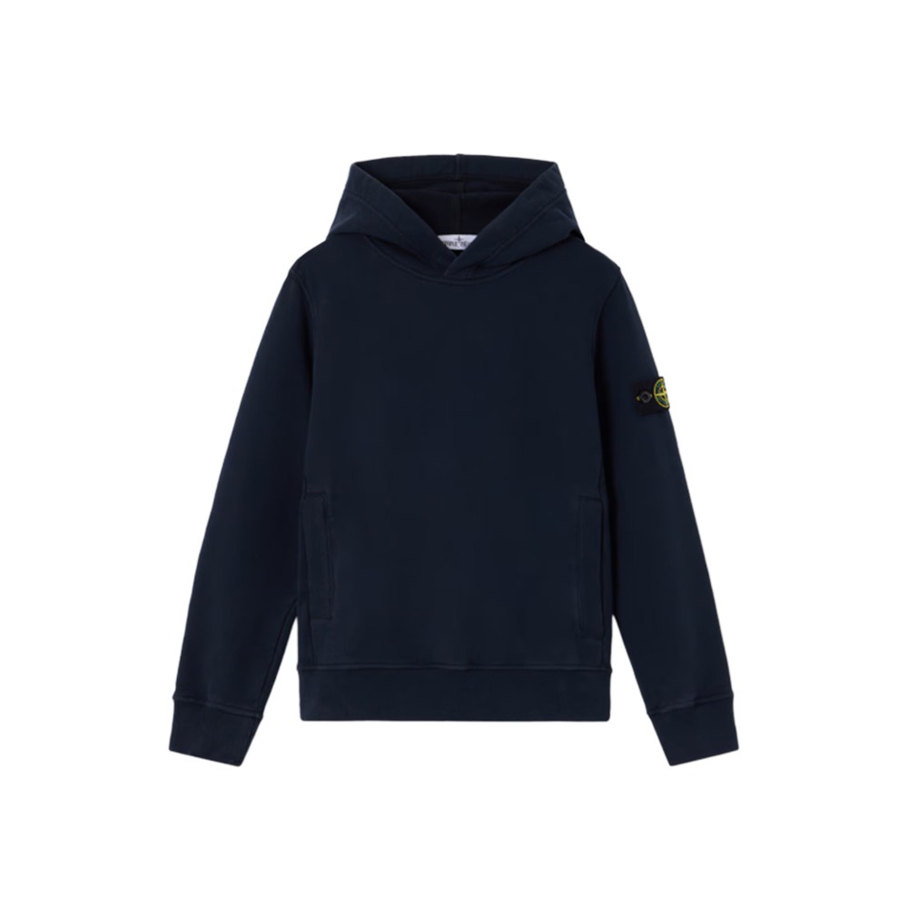 STONE ISLAND Felpa blu navy...