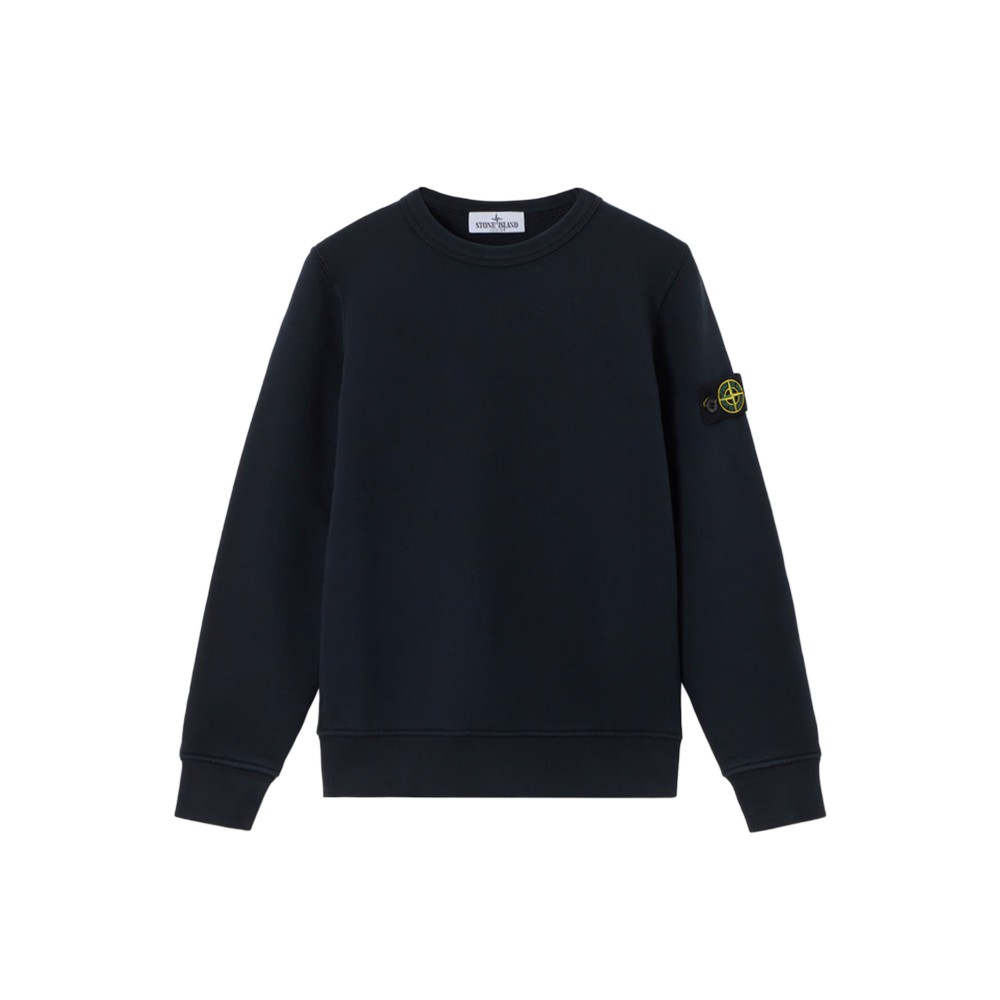 STONE ISLAND Felpa blu navy...
