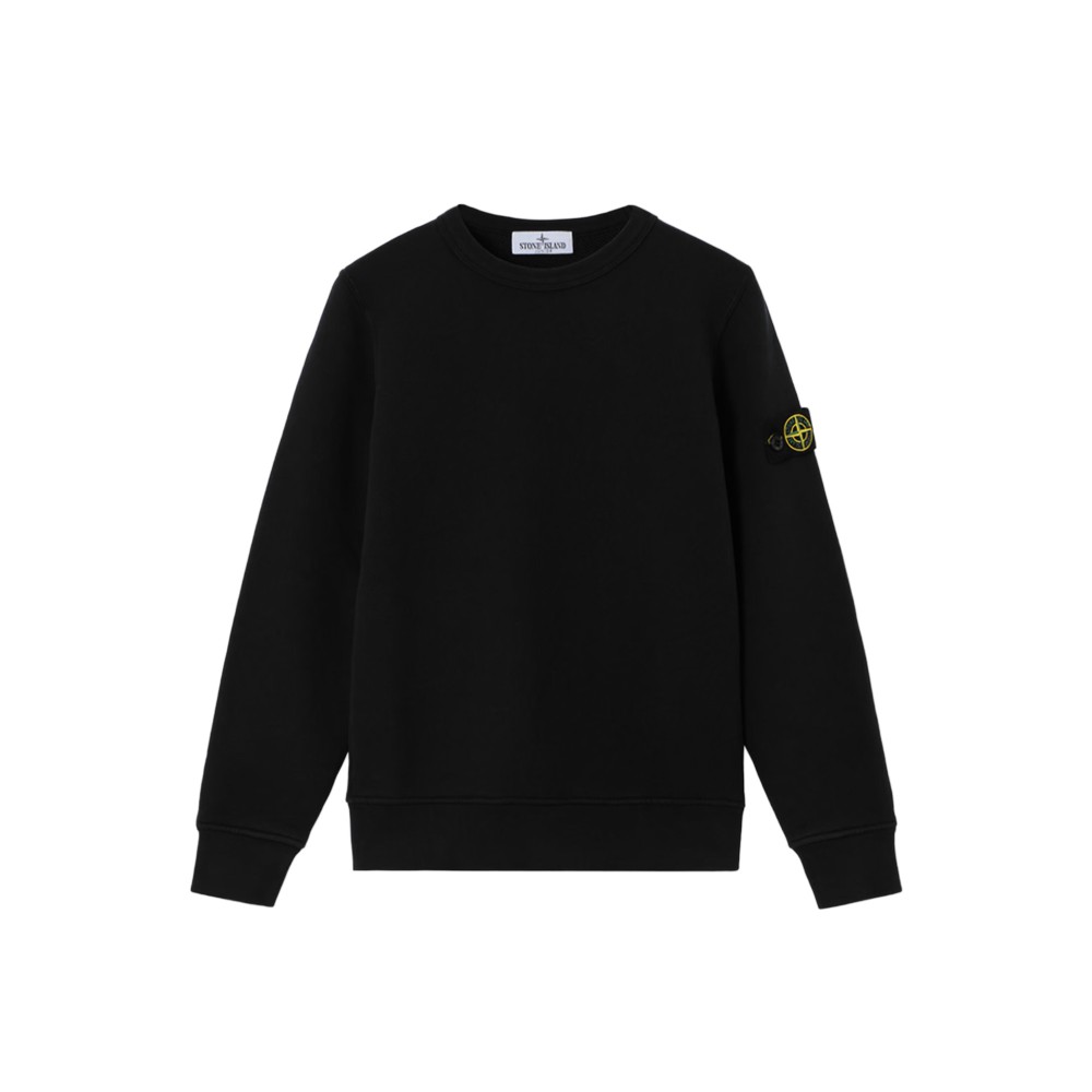 STONE ISLAND Felpa nera...