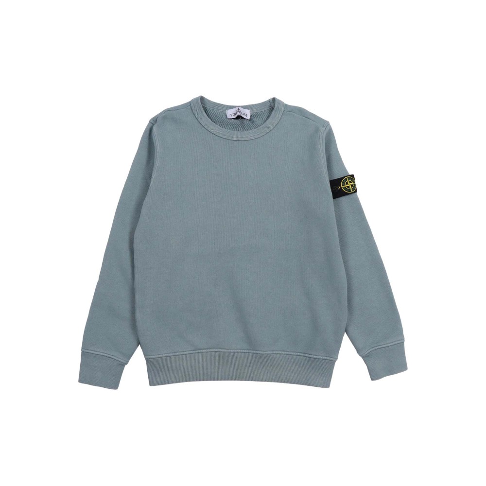 STONE ISLAND Felpa blu avio...