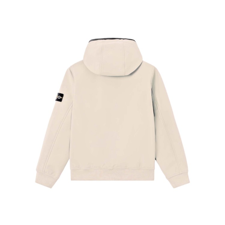 STONE ISLAND Giubbotto avorio leggero bambini