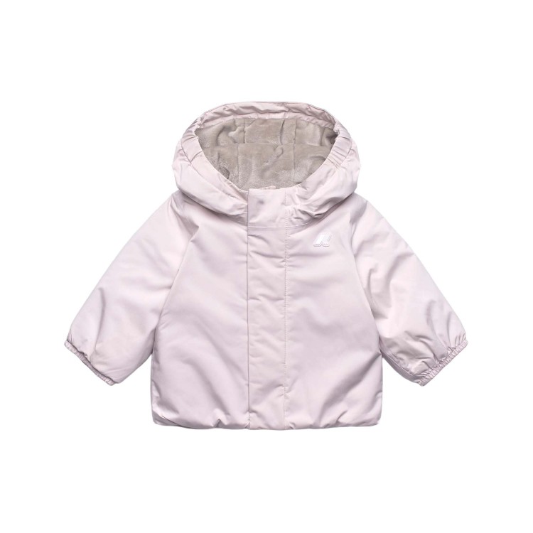K-WAY Giacca rosa imbottita neonata