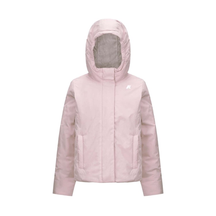 K-WAY Giacca rosa imbottita bambina