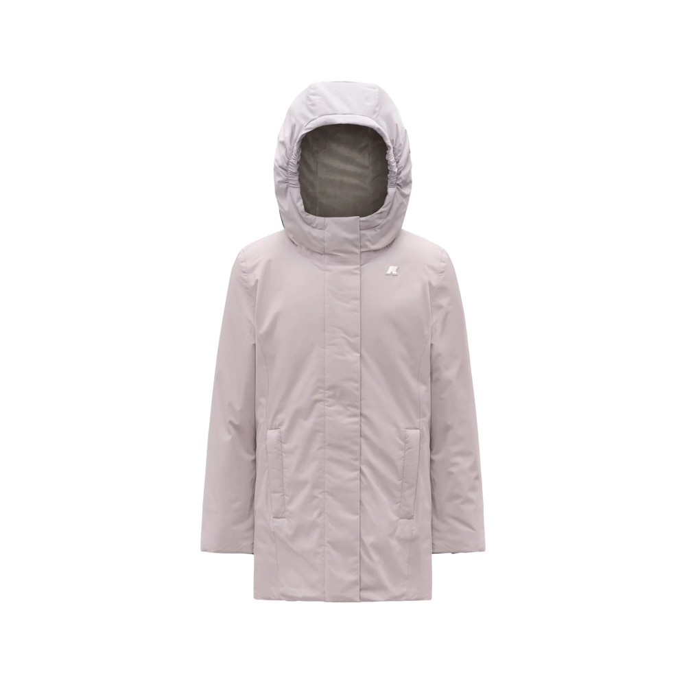 K-WAY Giacca rosa lunga...