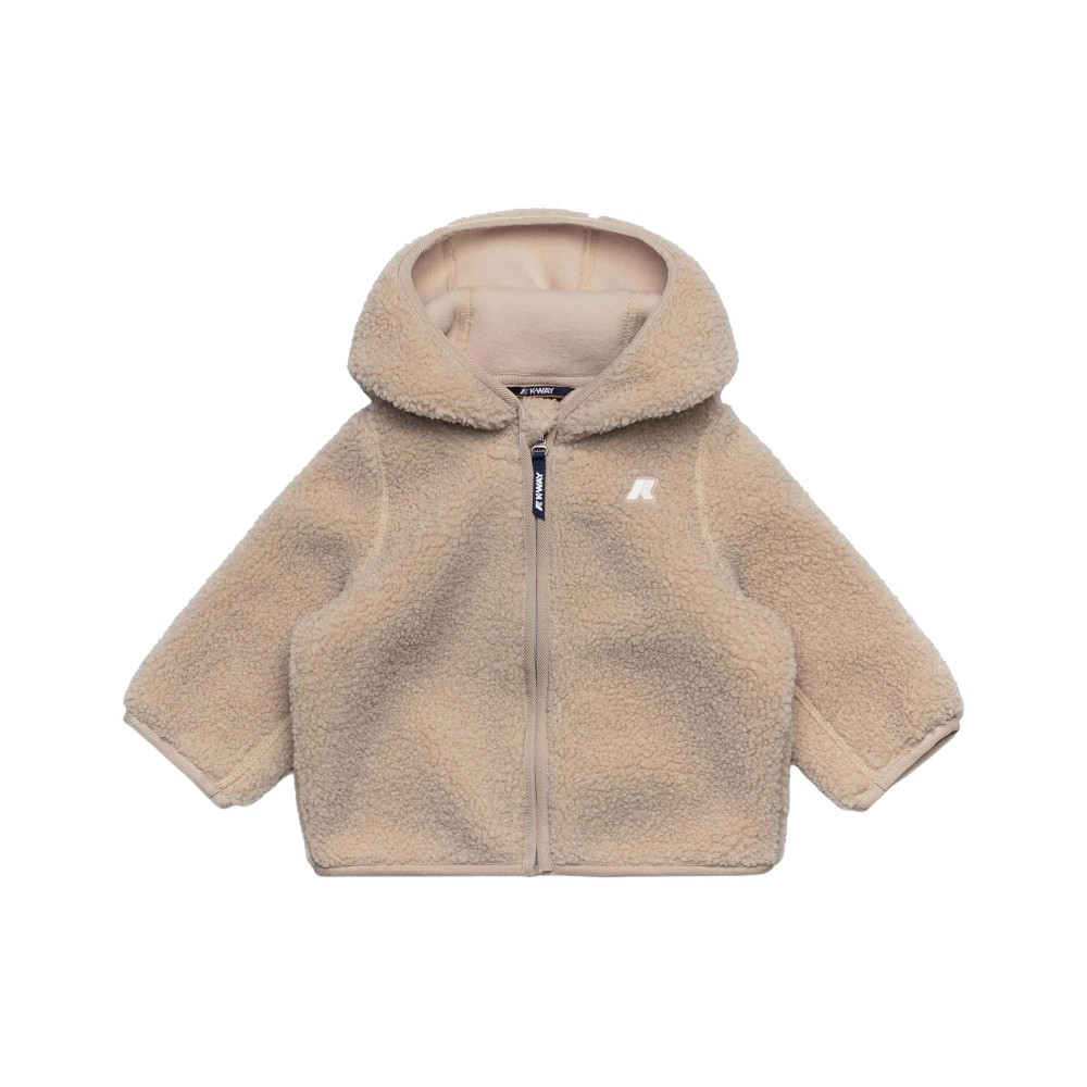 K-WAY Giacca beige teddy...