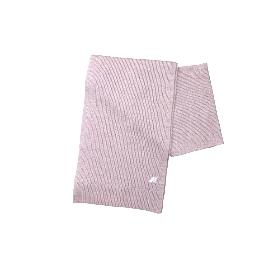 K-WAY Sciarpa rosa melange...