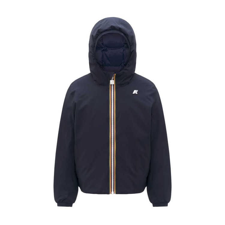 K-WAY Giubbotto blu trapuntato bambini