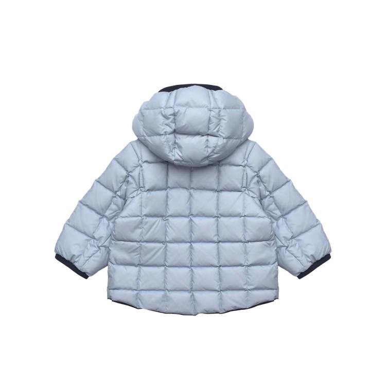 K-WAY Giubbotto blu imbottito reversibile neonato