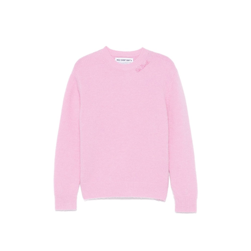 SAINT BARTH Maglione rosa...