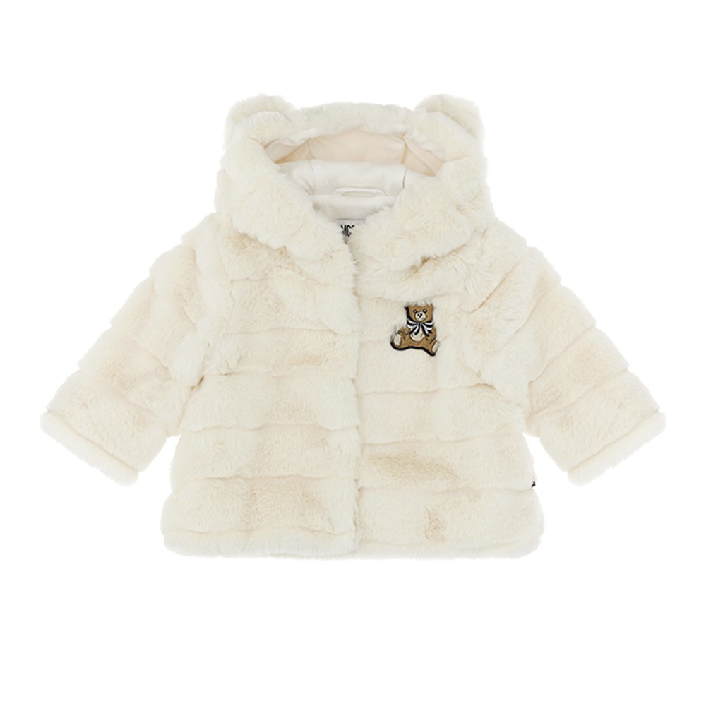 MOSCHINO Giubbotto bianco...