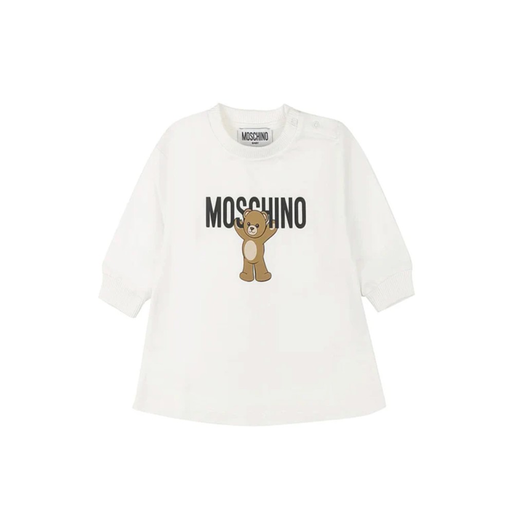 MOSCHINO Abito bianco con...