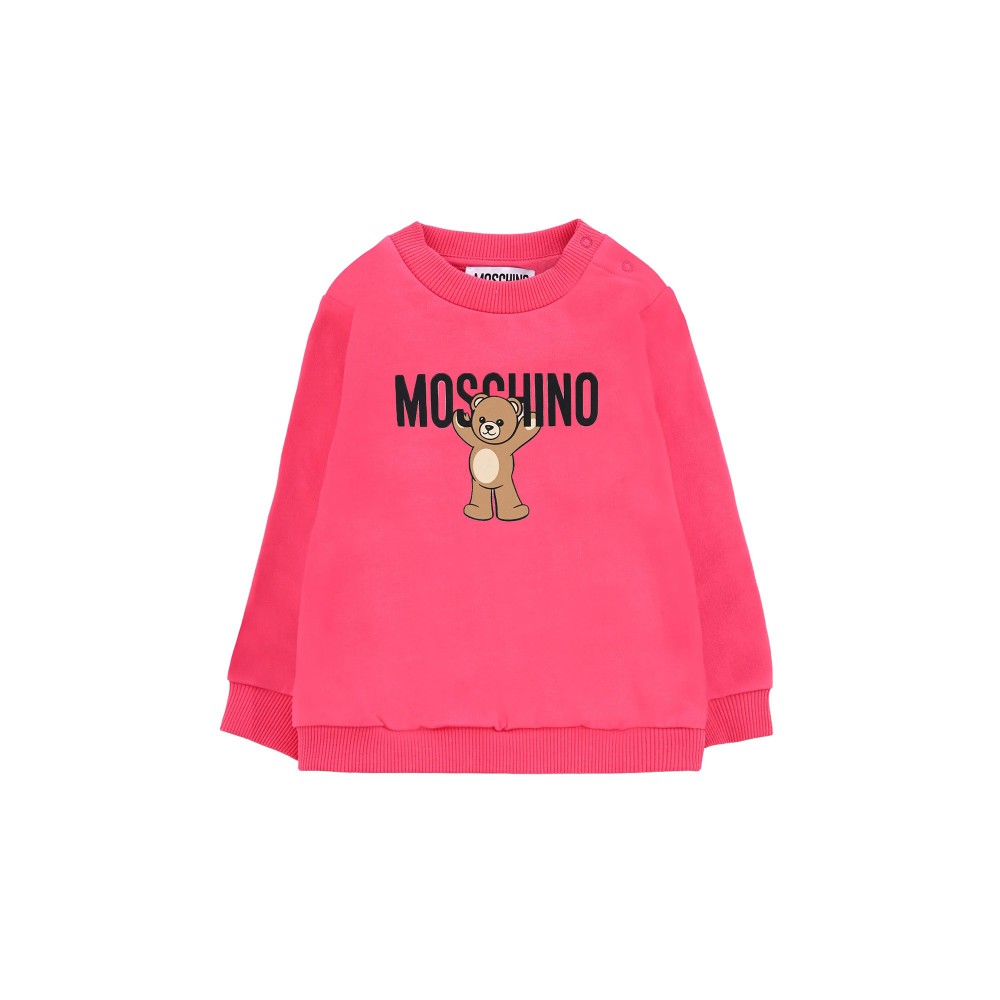 MOSCHINO Felpa fucsia...