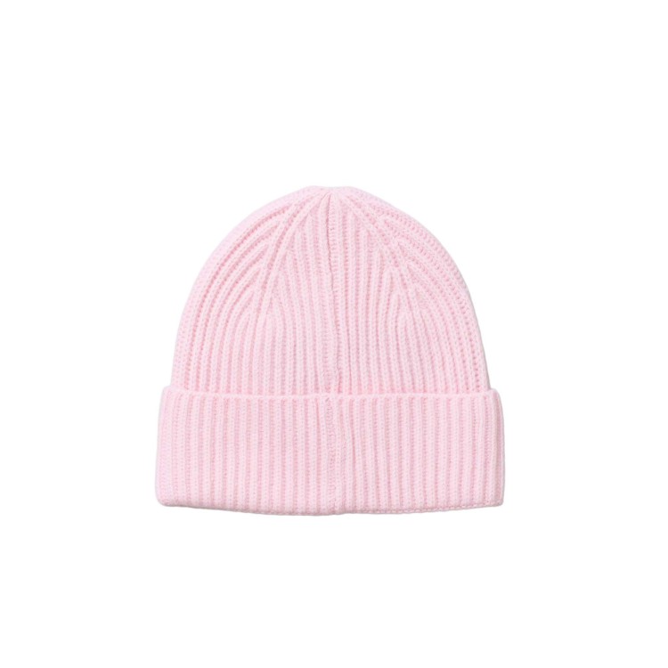 SAINT BARTH Cappello rosa a coste bambina