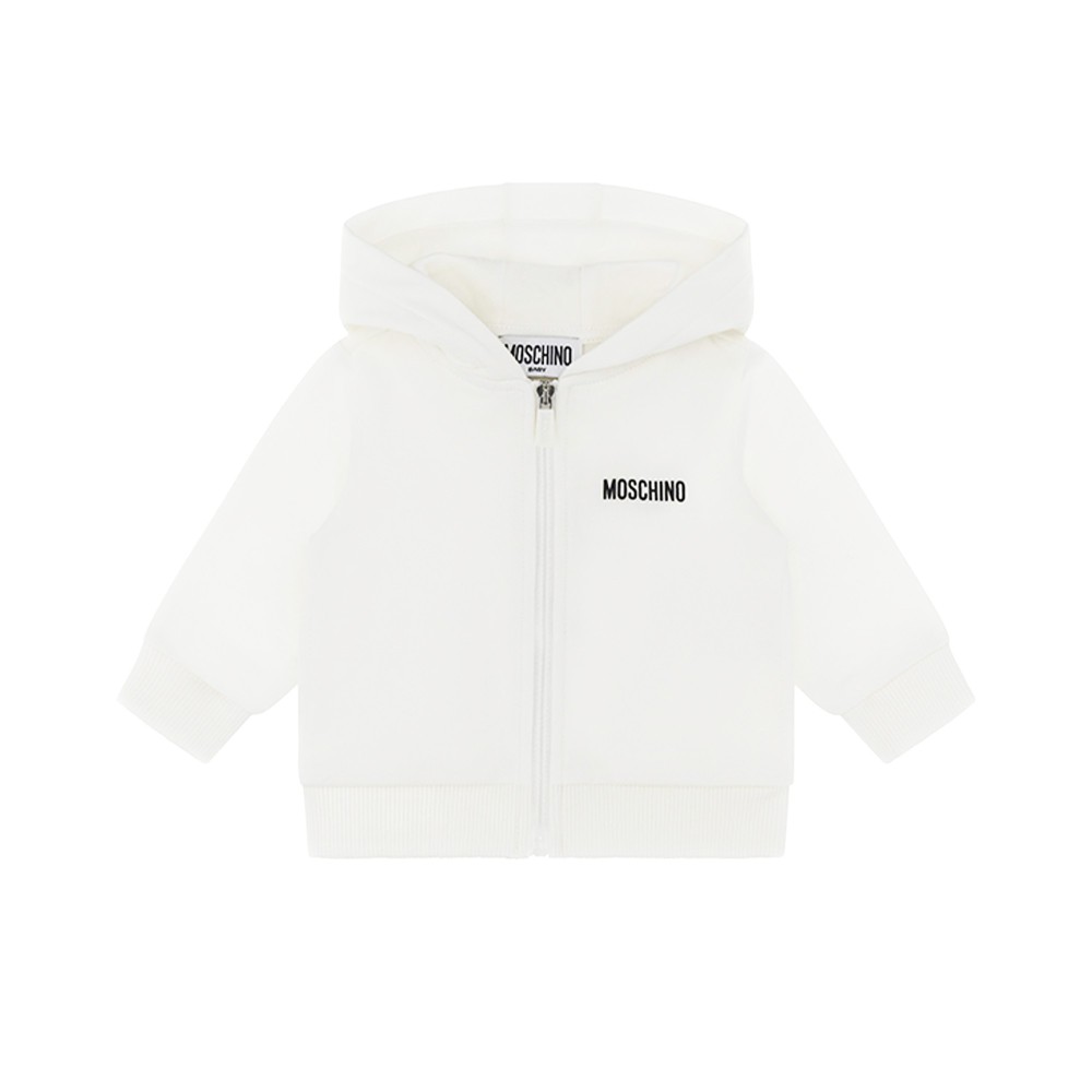 MOSCHINO Felpa bianca...