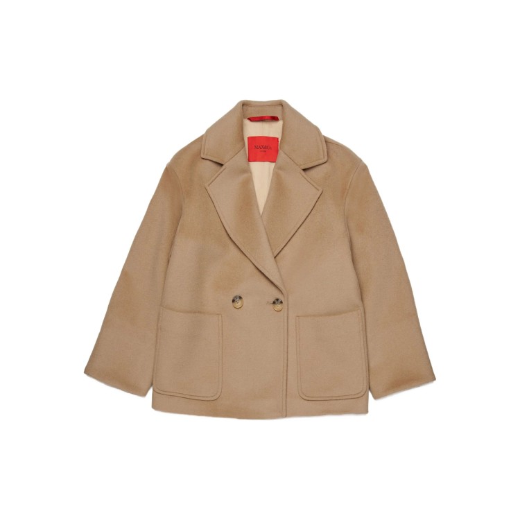 MAX&CO Blazer beige in lana bambina