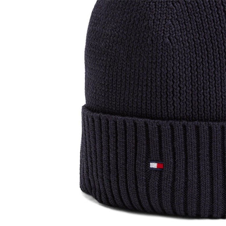 TOMMY HILFIGER Berretto blu navy con logo bambini