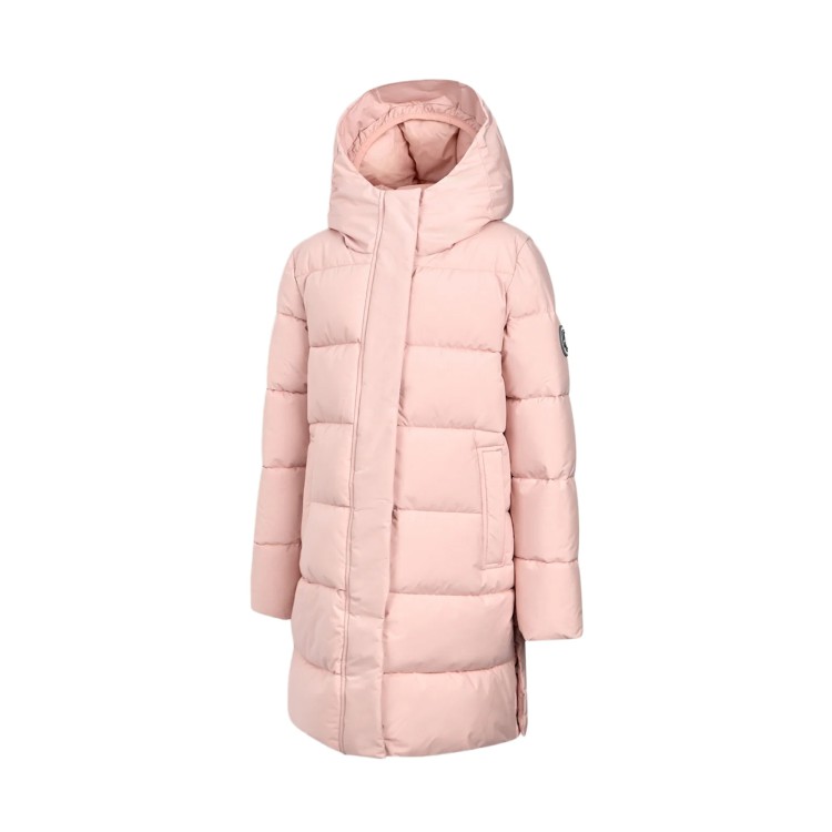 SAVE THE DUCK Giubbotto lungo rosa Trini bambina