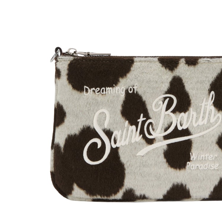 SAINT BARTH Pochette Parisienne mini mucca bambina