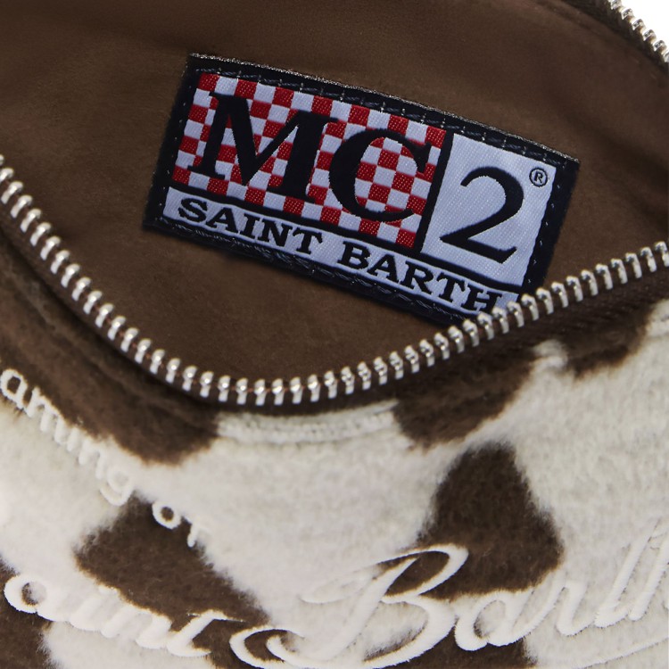 SAINT BARTH Pochette Parisienne mini mucca bambina