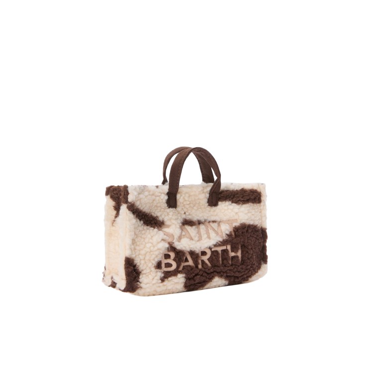 SAINT BARTH Phone bag motivo mucca teddy bambina