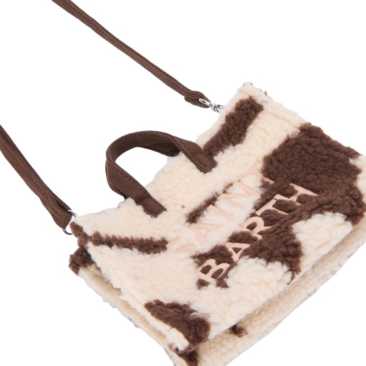 SAINT BARTH Phone bag motivo mucca teddy bambina