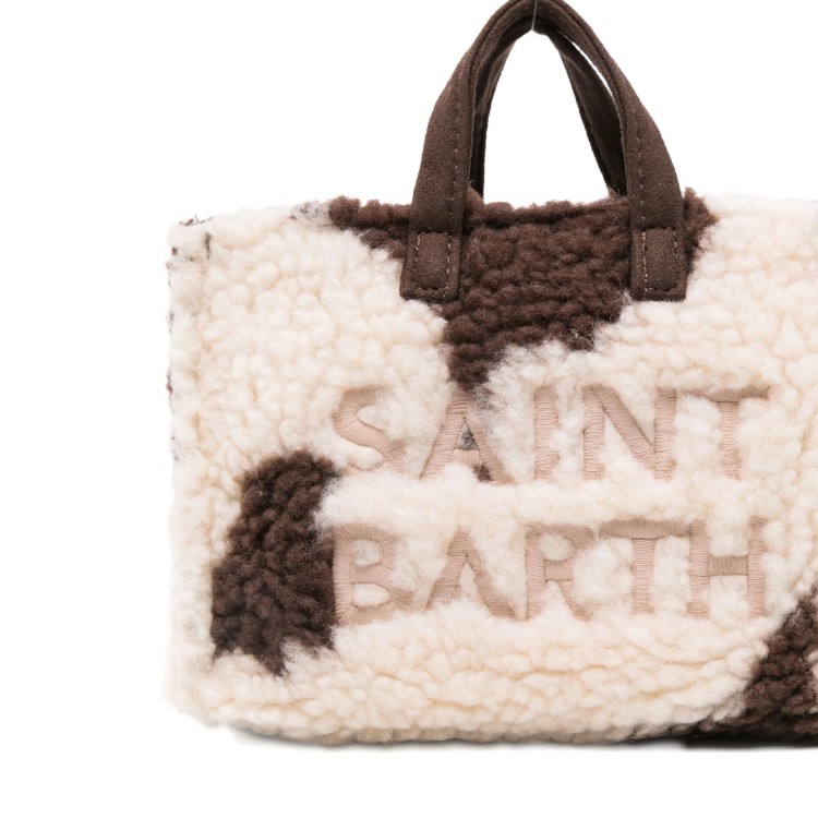 SAINT BARTH Phone bag motivo mucca teddy bambina