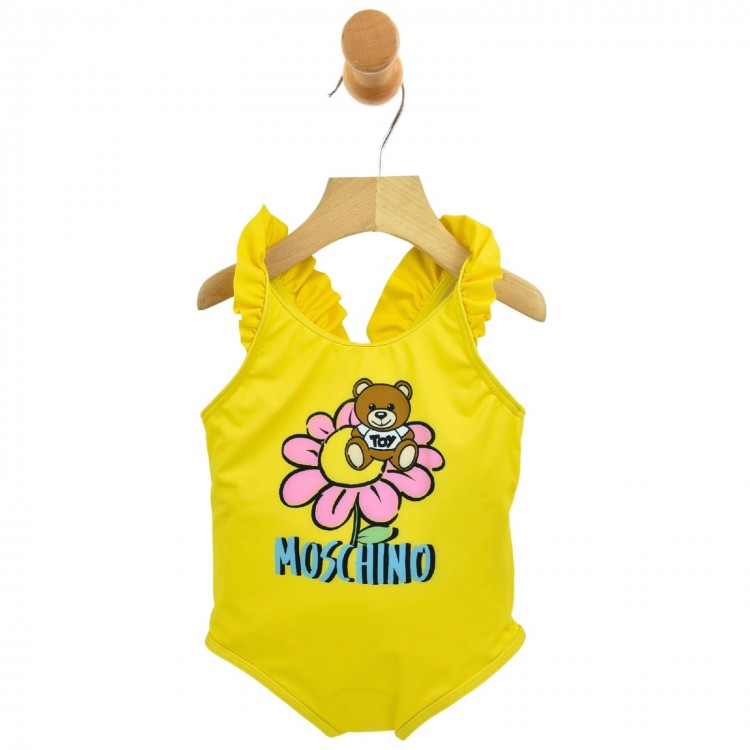 MOSCHINO Costume giallo neonata