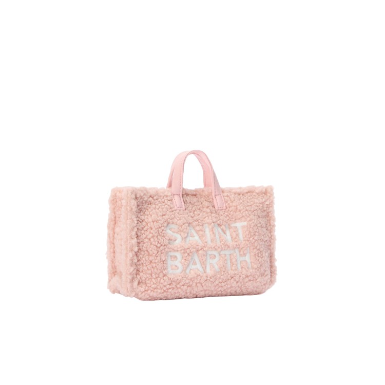SAINT BARTH Phone bag rosa teddy bambina