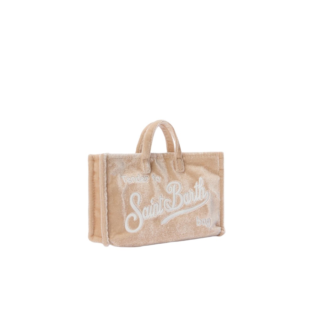 SAINT BARTH Phone bag beige...