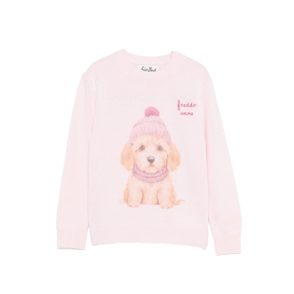 SAINT BARTH Maglione rosa...