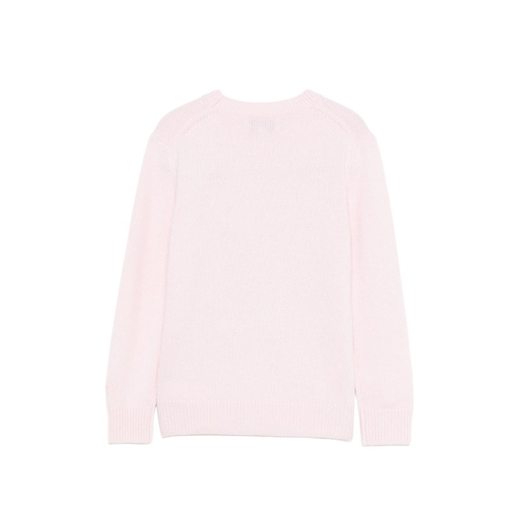 SAINT BARTH Maglione rosa "freddo cane" cagnolino bambina