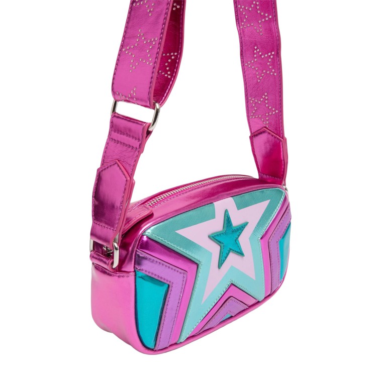 STELLA McCARTNEY Borsa multicolore con stella bambina