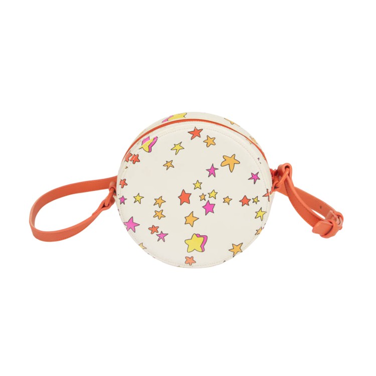 STELLA McCARTNEY Borsa avorio con stella e frange bambina