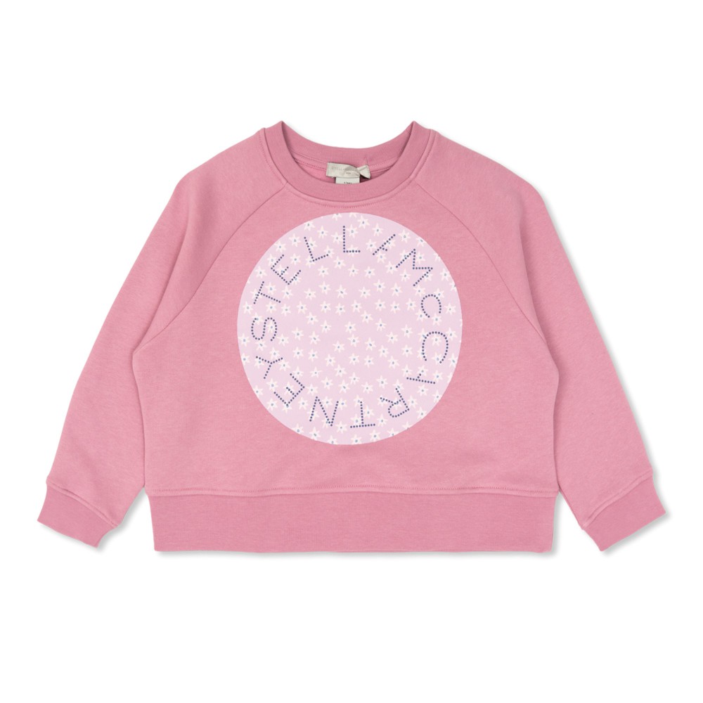 STELLA McCARTNEY Felpa rosa...