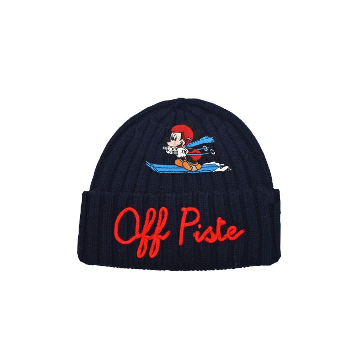 SAINT BARTH Cappello blu navy a coste Topolino bambini