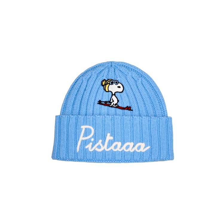 SAINT BARTH Cappello celeste "Pistaaa" Snoopy  bambini