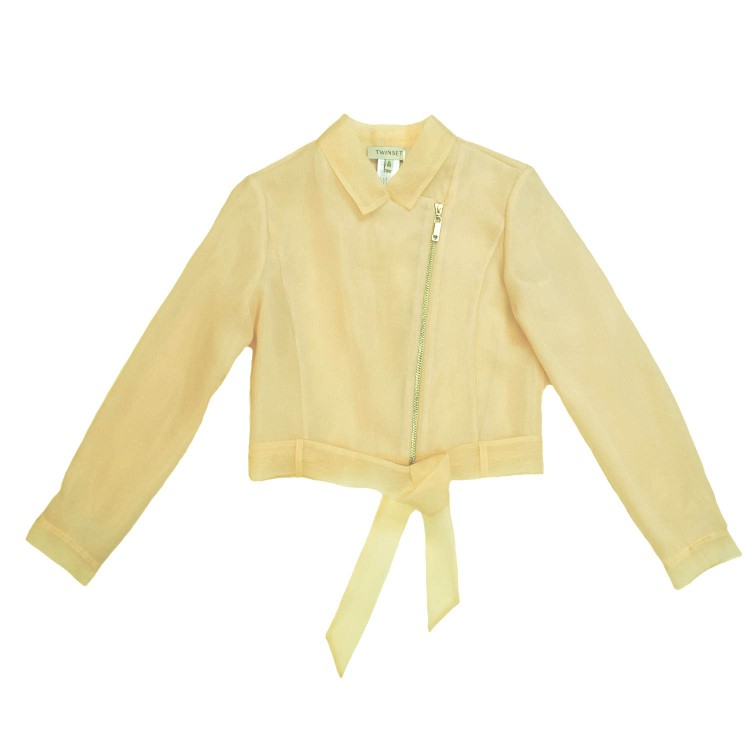 TWIN-SET Giacca organza chantilly bambina