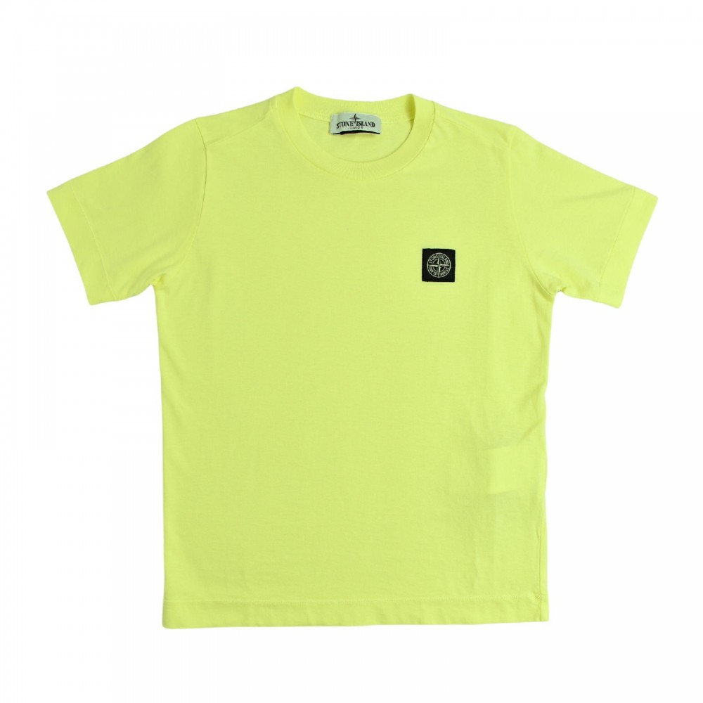 STONE ISLAND T-shirt gialla...