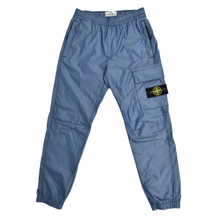 STONE ISLAND Pantalone blu bambino