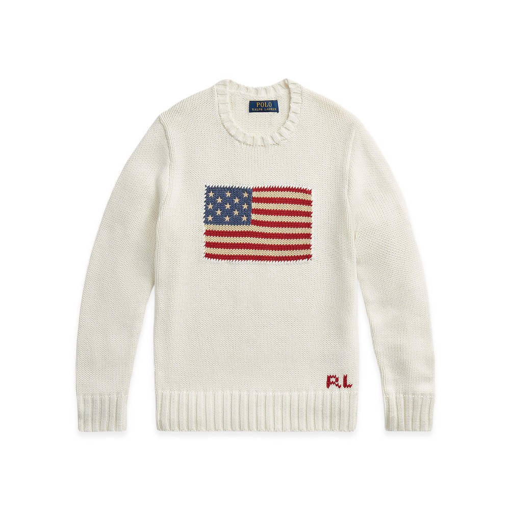 RALPH LAUREN Maglia bianca...