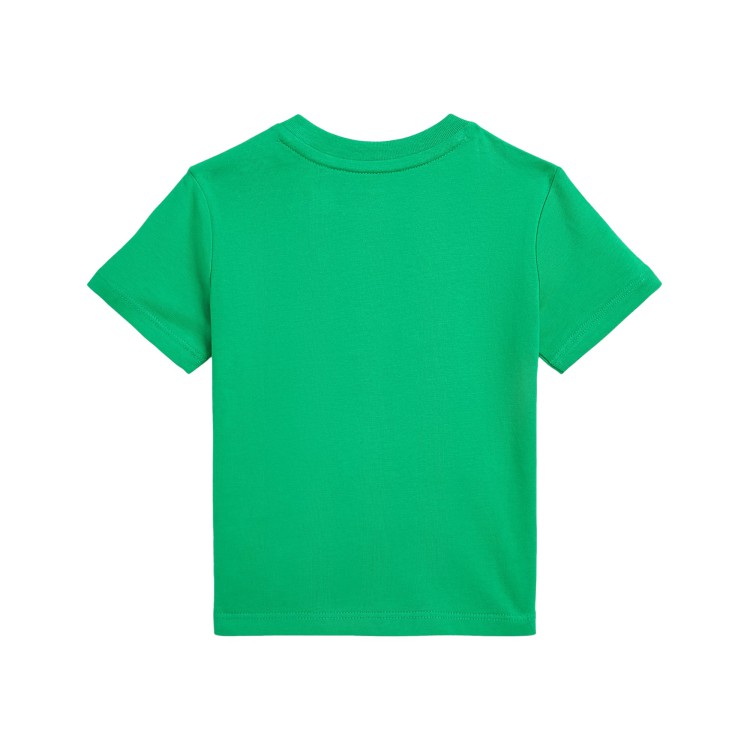 RALPH LAUREN T-shirt verde neonati