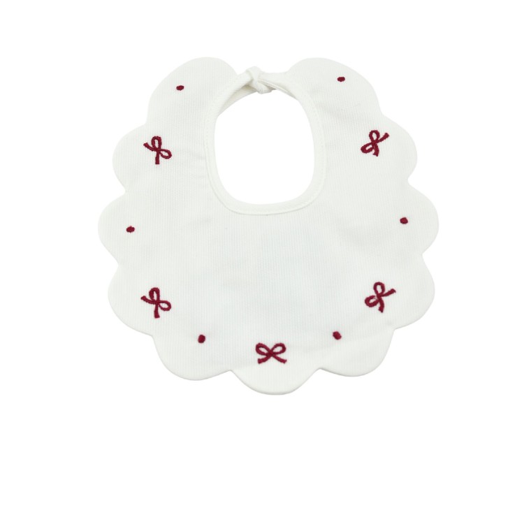 LITTLE BEAR Bavetta bianca neonato