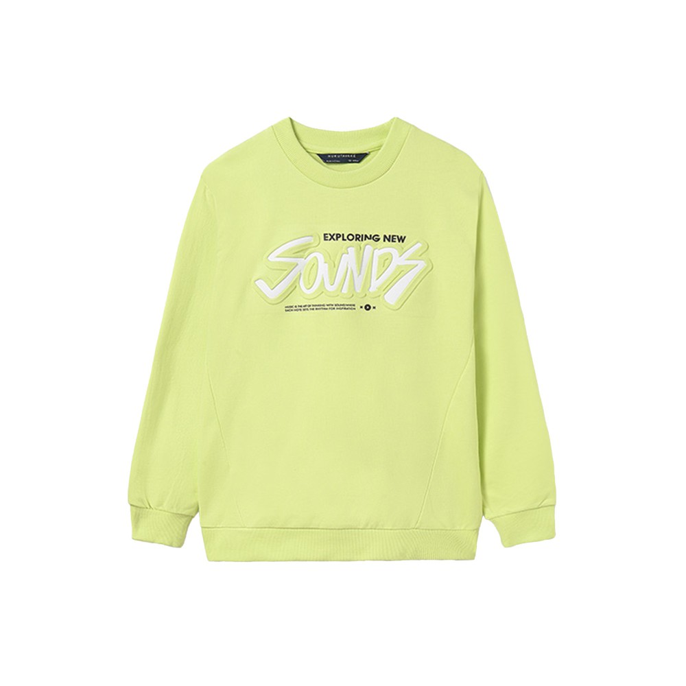 MAYORAL Felpa verde acido...