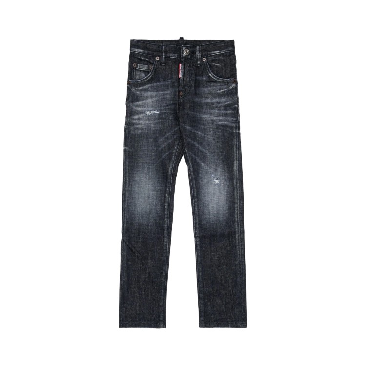 DSQUARED Jeans neri Cool Guy bambino