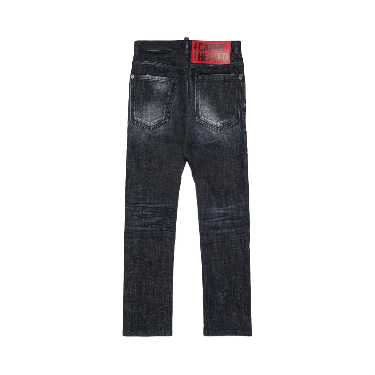 DSQUARED Jeans neri Cool Guy bambino
