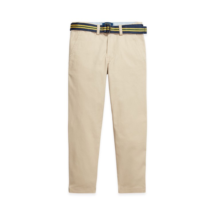 RALPH LAUREN Pantaloni beige slim fit bambino