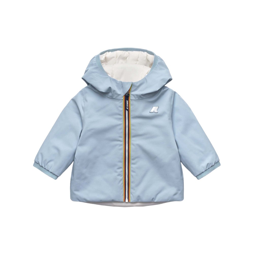 K-WAY Giacca celeste e...