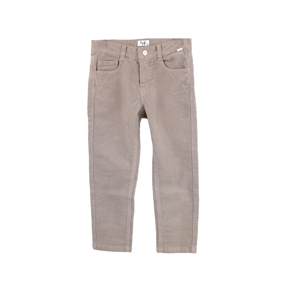 IL GUFO Pantaloni sabbia in...