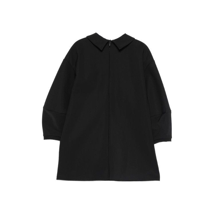 IL GUFO Abito nero con strass bambina